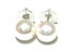 SALE! 14K White Round 9.5-10mm Pearl Stud Earrings Carousel 3