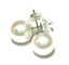 SALE! 14K White Round 9.5-10mm Pearl Stud Earrings Carousel 4