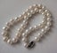 10-11mm Semi-Round White FW Pearl Necklace Carousel 4