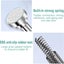 Stainless Steel Telescopic Curtain Rod –Adjustable 125–220cm Carousel 4