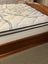 Bed , base, head board & Mattress set- solid wood very good condition Queen size Carousel 10