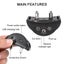 Anti Barking E-Collar No Bark Dog Training Shock Collar Rechargeable Carousel 3