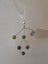 Southern Cross Greenstone pounamu earring with .925 silver hooks Carousel 6