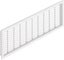 HAFELE Plastic Slotted Ventilation Grills 2 Pack 227x68mm #1 - $1 Res (Box E) Carousel 1