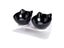 Non-slip Cat Bowls Double Pet Bowls With Holder Pet Food And Water Bowls Carousel 1
