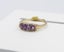 9ct Gold Amethyst & Diamond ring SYR7987A Carousel 10