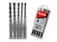 Makita D-36049 5PCS 160mm 6-12mm SDS Plus Rotary Masonry Hammer Drill Bits Set Carousel 2