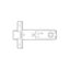 Lockwood L530-12SC Tubular Latch - Deadlatch 60mm Backset - $1 Res (PU25) Carousel 3