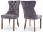 Dining chair Grey Silver x2 Carousel 5