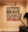 Wall sticker wall Decal/Be Strong, Brave, and Humble/Sticker Carousel 1