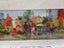 Ivan Button Original Watercolour of Christchurch - SPCA Carousel 1