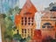 Ivan Button Original Watercolour of Christchurch - SPCA Carousel 5