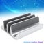 Adjustable Vertical Laptop Stand Dual Slot Aluminum Holder Carousel 6