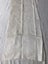 Vintage White Woven Crane Japanese Silk Kimono Panel Fabric Piece Panel Carousel 3