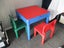 Kids table and chairs - Block table too Carousel 2