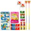 Monster Munchies Showbag w Spooky Blobs Chew Bar Rainbow Straws Sour Chews Carousel 1