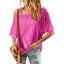 Off-Shoulder Loose Ladies Button Top Carousel 10
