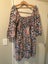VERO MODA DRESS ~ Size 14-16 Puffy Sleeves Striking Fabric English Design : : : Carousel 6