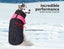 XL Pink Dog Jacket Padded Waterproof Pet Clothes Warm Vest Coat Winter Cloth Carousel 1