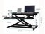 Ergonomic Computer Desk Converter Height Adjustable Carousel 2