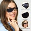 2Pcs Eye Patches Eye Patch for Glasses Silk Patch Carousel 2