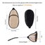 2Pcs Eye Patches for Men Women Eye Patch for Glasses Silk Patch Brown Carousel 3