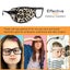 2Pcs Eye Patches Eye Patch for Glasses Silk Patch Leopard Carousel 2