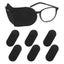 6Pcs Glasses Eye Patch Black Eye Patch Reusable Eye Amblyopia Strabismus Carousel 8