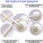 2Pcs Magnetic Pearl Ball Curtain Tiebacks Tie Carousel 6