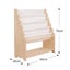 Solid pine wood bookshelf with canvas Carousel 4