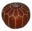 PREMIUM Handcrafted Moroccan Leather Pouf Carousel 2