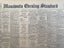 OLD NEWSPAPER: Manawatu Evening Standard - Wednesday, 17 October 1962 Carousel 1