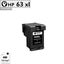 Remanufactured HP 63 XL BLACK Ink Cartridge fits HP DeskJet 1112 2130 3630 ENVY Carousel 1
