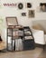 Retro End Table with Record Player Shelf & Magazine Rack Carousel 2