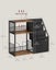 Retro End Table with Record Player Shelf & Magazine Rack Carousel 3