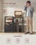 Retro End Table with Record Player Shelf & Magazine Rack Carousel 4