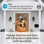 All-New RING Video Doorbell Satin Nickel - Head to Toe, 1440P HD Video Carousel 2