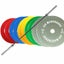 Bumper Weights Combo 100kg With 20kg 7FT Bearing Bar Carousel 2