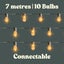 Shooting Star Festoon Lights - Store Front | Parties & Events | 7m - 10 Bulbs Carousel 5