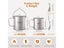 Tomshoo 3PCS Titanium Cookware Set For Outdoor Camping Carousel 5