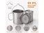 Tomshoo 3PCS Titanium Cookware Set For Outdoor Camping Carousel 7