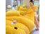 Winter Thick Velvet Duvet Cover Warmth Solid Color Bedding Set Double Quilt Carousel 6