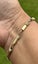 RARE Vintage 14k Yellow Gold Moving Bar Link Bracelet Carousel 1