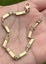 RARE Vintage 14k Yellow Gold Moving Bar Link Bracelet Carousel 2