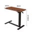 Levede Mobile Standing Desk Foldable Bed Side Table Gas Lift Stand Computer Carousel 10