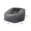 Marlow Bean Bag Chair Cover Soft Velvet Home Game Seat Lazy Sofa Cover Large Carousel 10