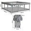 Bopeep Kids Playpen Pop-up Foldable Baby Safety Mesh Fence Toddler Play Center Carousel 10