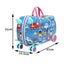 Bopeep Kids Ride On Suitcase Children Travel Luggage Carry Bag Trolley Cars Carousel 10