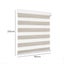Marlow Blackout Zebra Roller Blind Curtains Double Window Sunshade 90x210 Beige Carousel 10