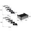 Pawz 5 Steps Dog Ramp Adjustable Height Stair Car Dog Folding Portable Aluminium Carousel 10